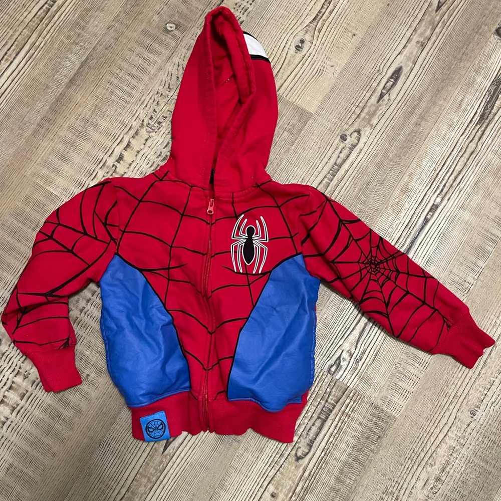 Marvel Spider-Man Kids Hoodie XS 4-5